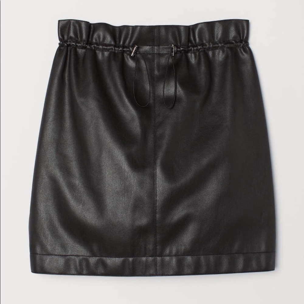 H&M Leather Skirt - Picture 1 of 2